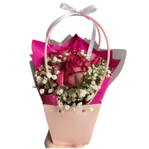 Mini Cartera Rosa Romántica