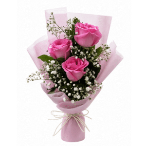 Ramo de Rosas Rosadas Clásico