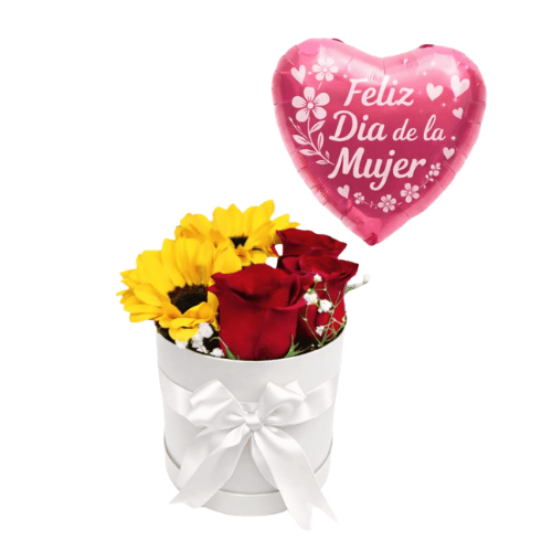 Caja Floral Amor y Alegría