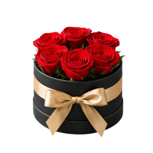 Caja Clásica de Rosas Rojas