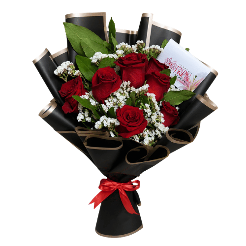 Ramo de Rosas con Follaje