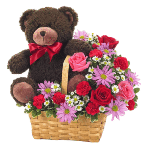 Canasta Mixta con Peluche