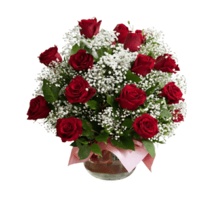 Pecera De 18 Rosas