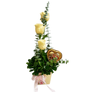 Arreglo Vertical 3 Rosas