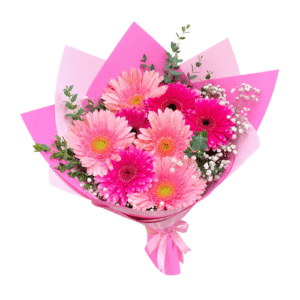 Ramo de gerbera pastel