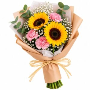 Bouquet de 2 girasoles
